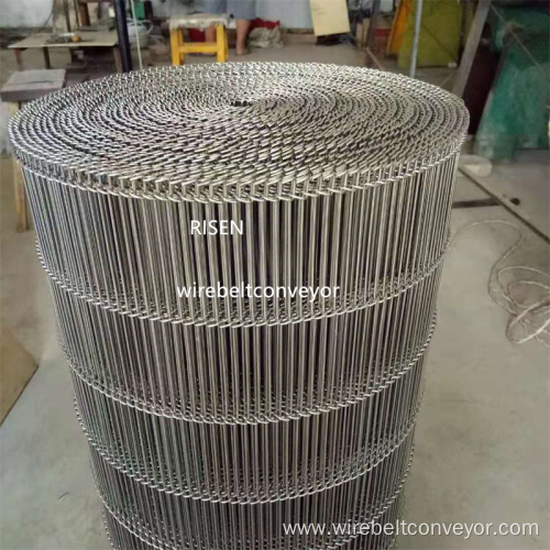 Metal wire conveyor stainless steel belt